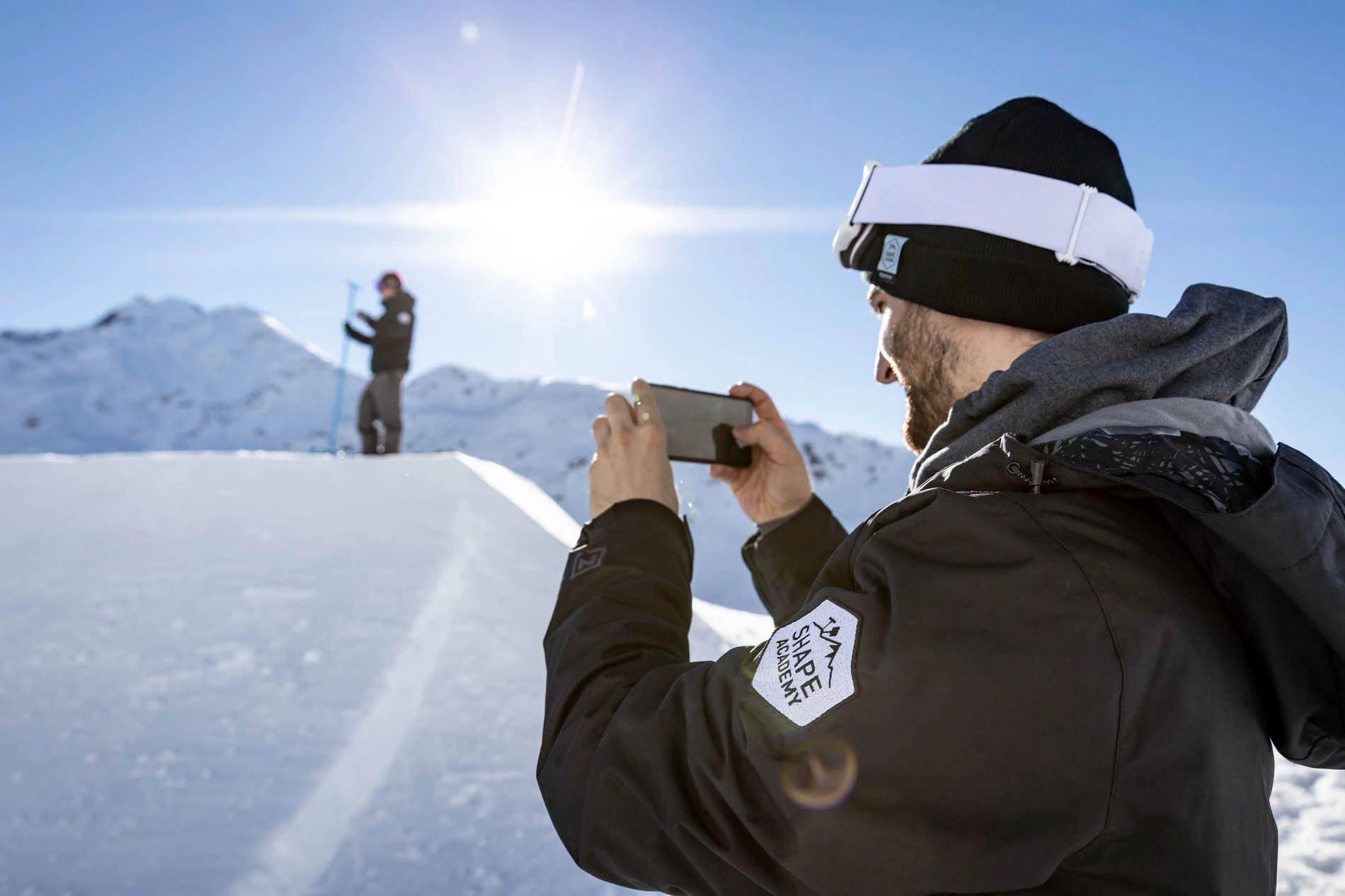 Multimedia Shaper mit Smartphone